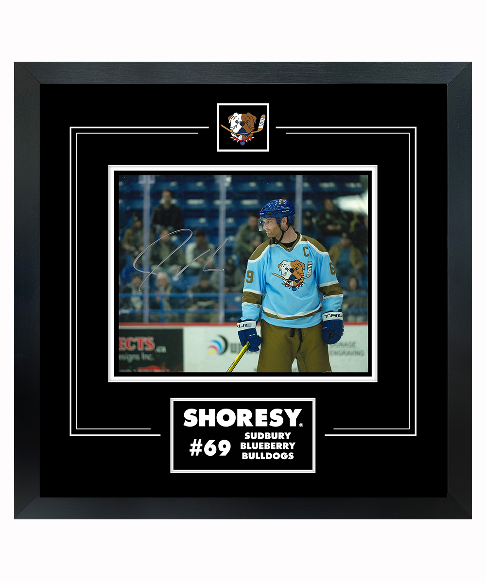 Shoresy Framed Signed 8x10