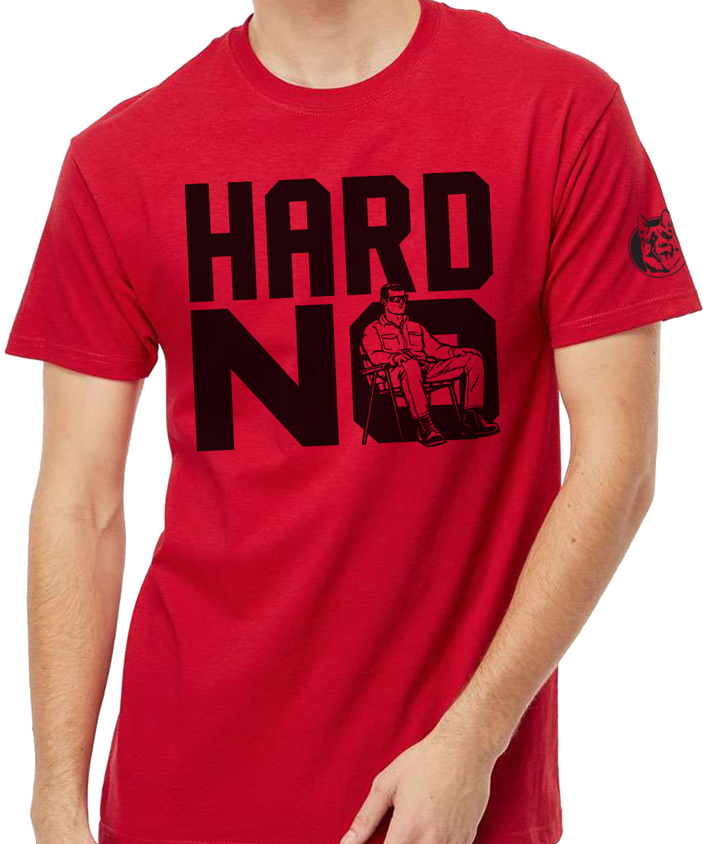 Hard No Wayne T-Shirt Red