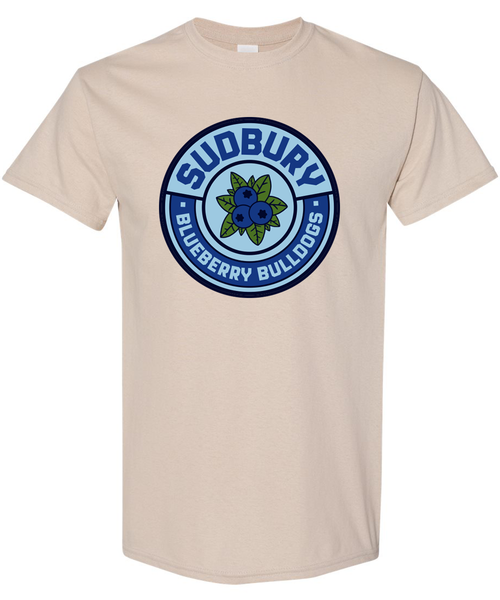 SHORESY Sudbury Blueberry Bulldogs Hockey Jersey With Your 