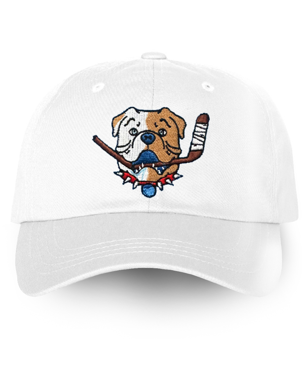 Shoresy Blueberry Bulldogs White Dad Hat