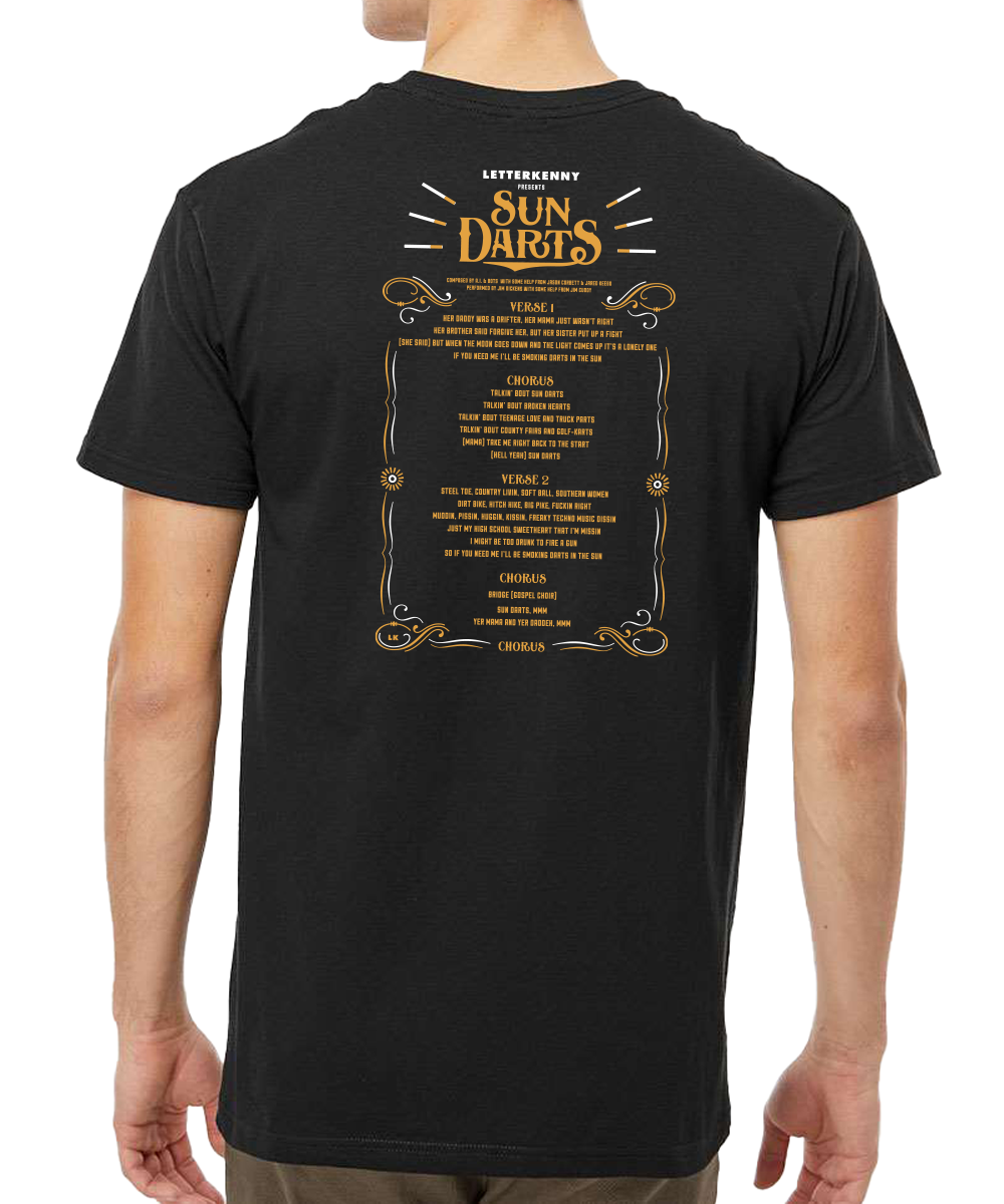 Sun Darts Lyric T-Shirt