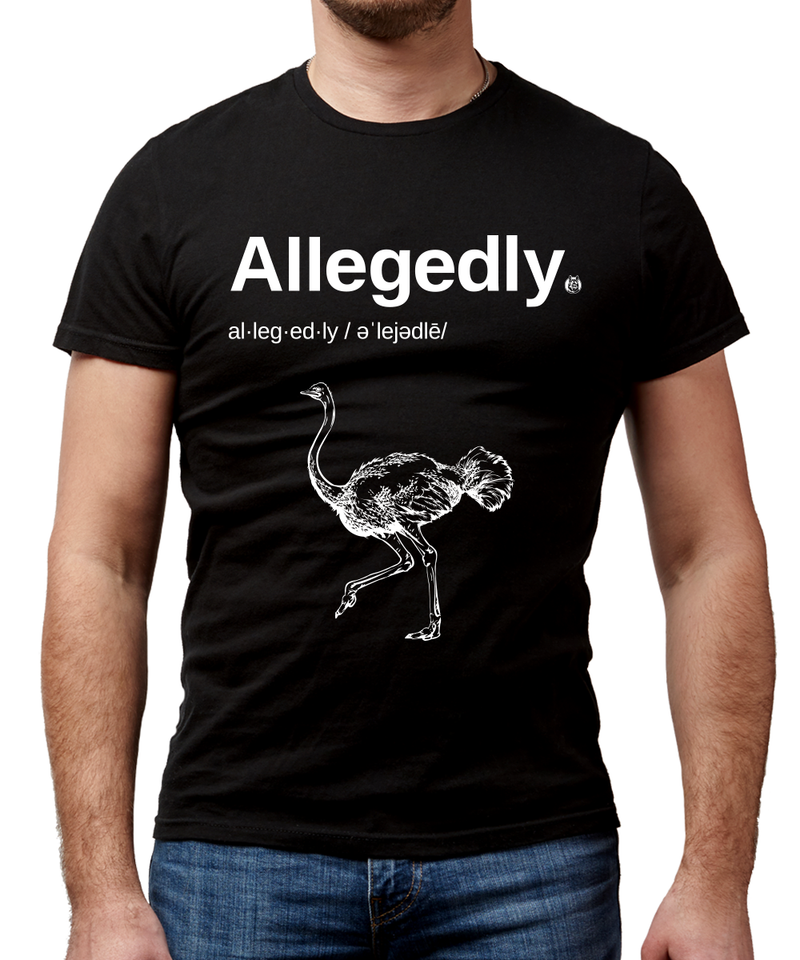 Letterkenny | Official Store | Allegedly Black T-Shirt